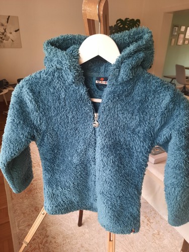 Plüschjacke mit kapuze jako - kapuze,,